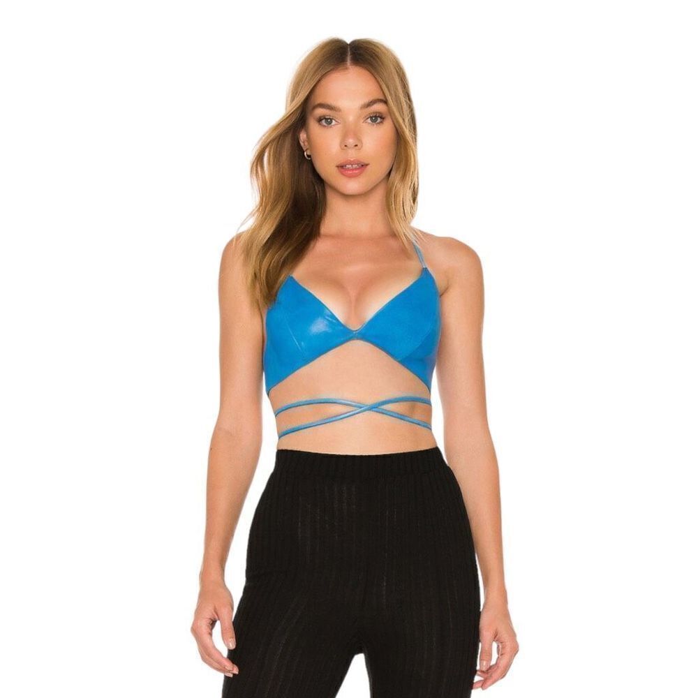 LAMARQUE X REVOLVE Melka Top in‎ Faded Jean